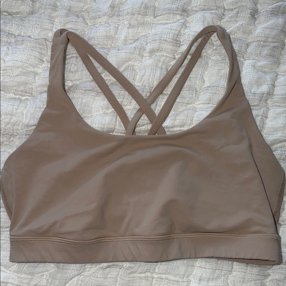 Cool tone nude Lululemon Sports Bra SZ:10